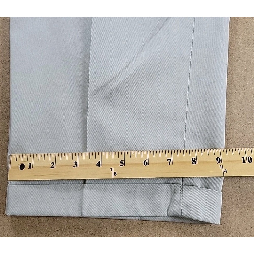 Jos A Bank Traveler's Collection Mens 44 ‎ Wrinkle Free Pleated CUFFED Pants - Picture 5 of 8